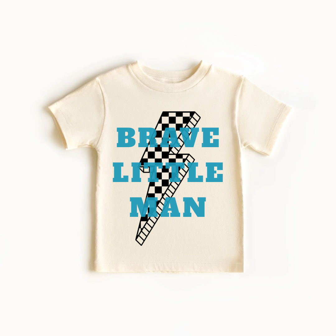 Brave Little Man 100% Cotton Tshirt