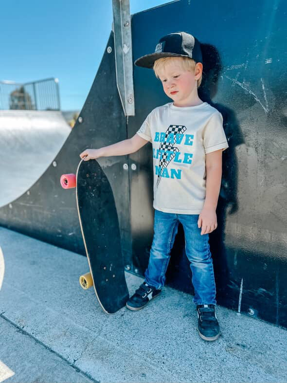 Brave Little Man 100% Cotton Tshirt