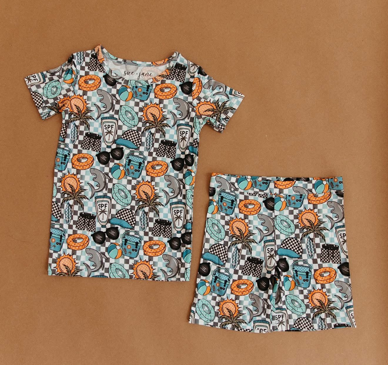 Summer Surf Bamboo Set