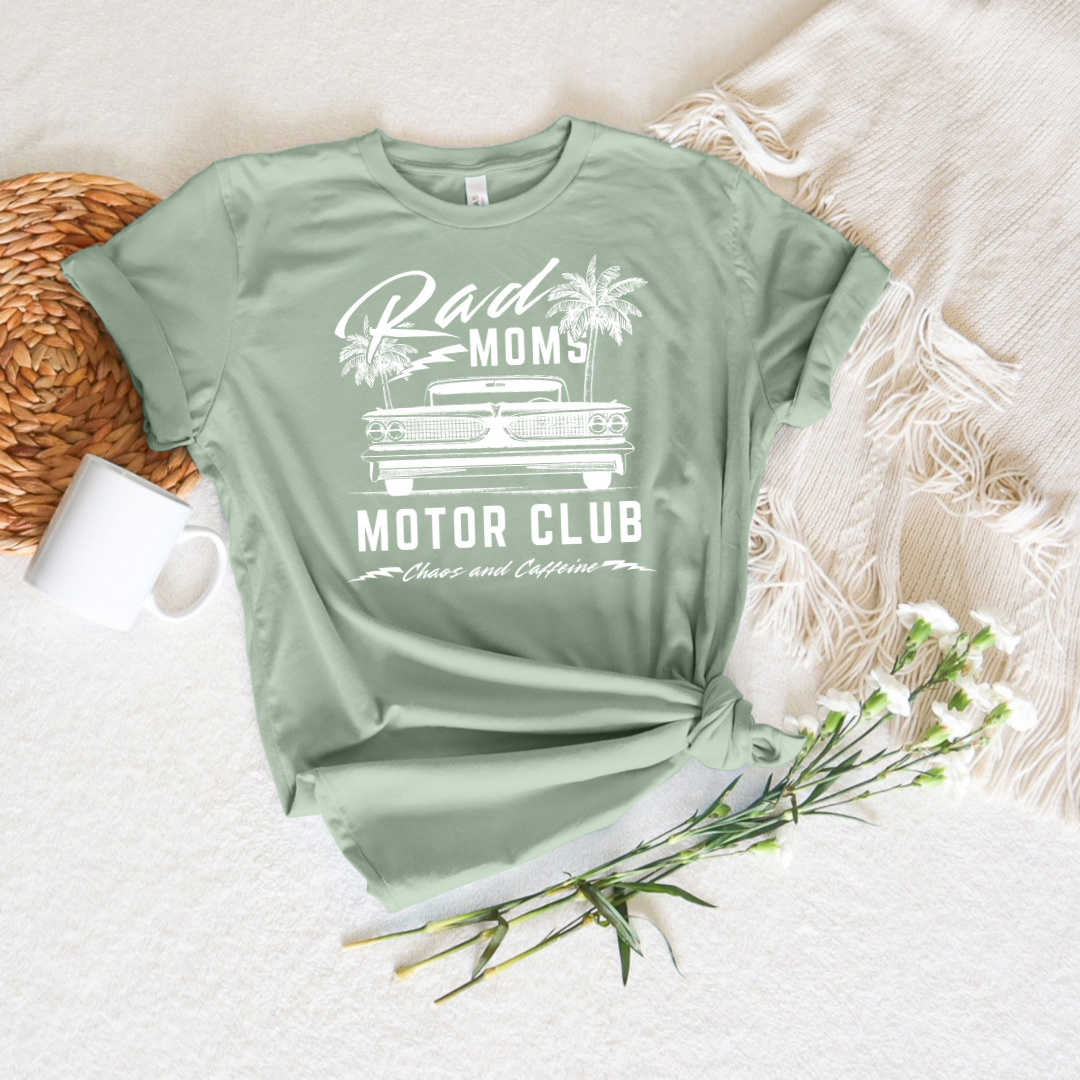 Rad Moms Motor Club Tshirt