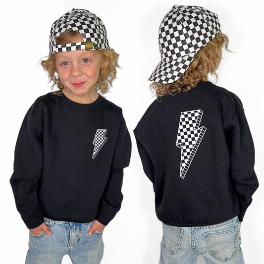 Bolt Checkered Pullover